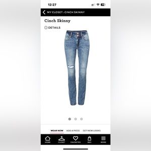 Cabi Cinch Skinny Jeans